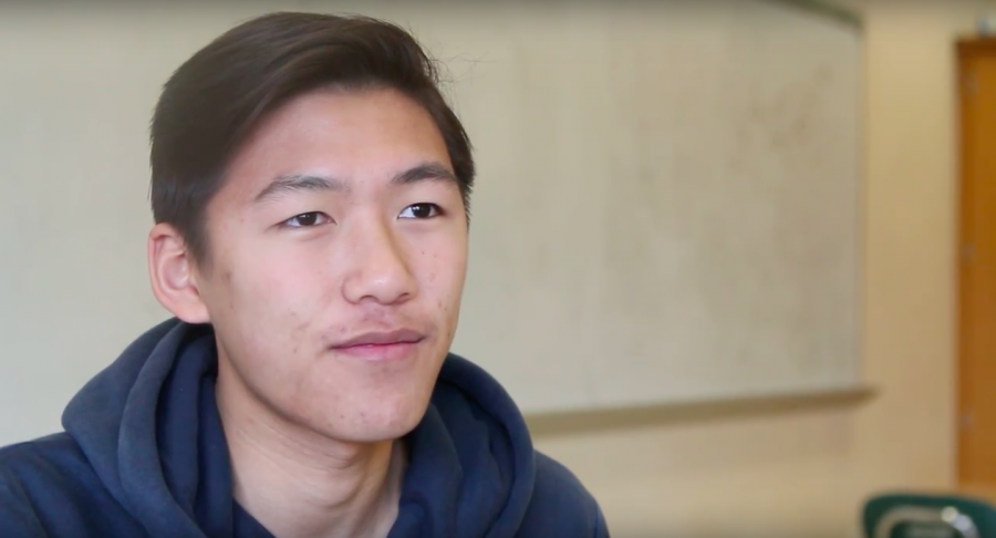 Photo: Jason Liu hopes to focus on his passions and learn more about himself in his last semester.