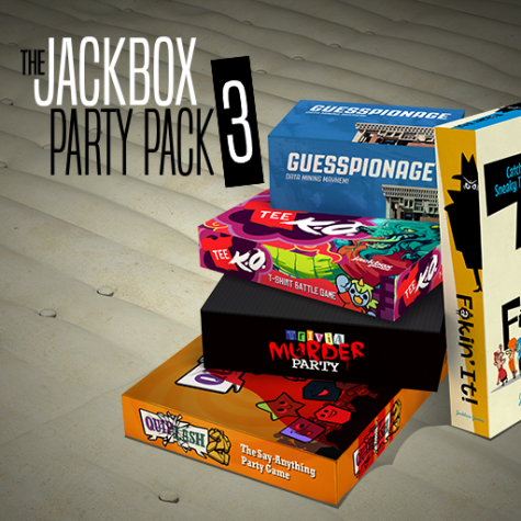 All five of the Jackbox Party Pack 3 games