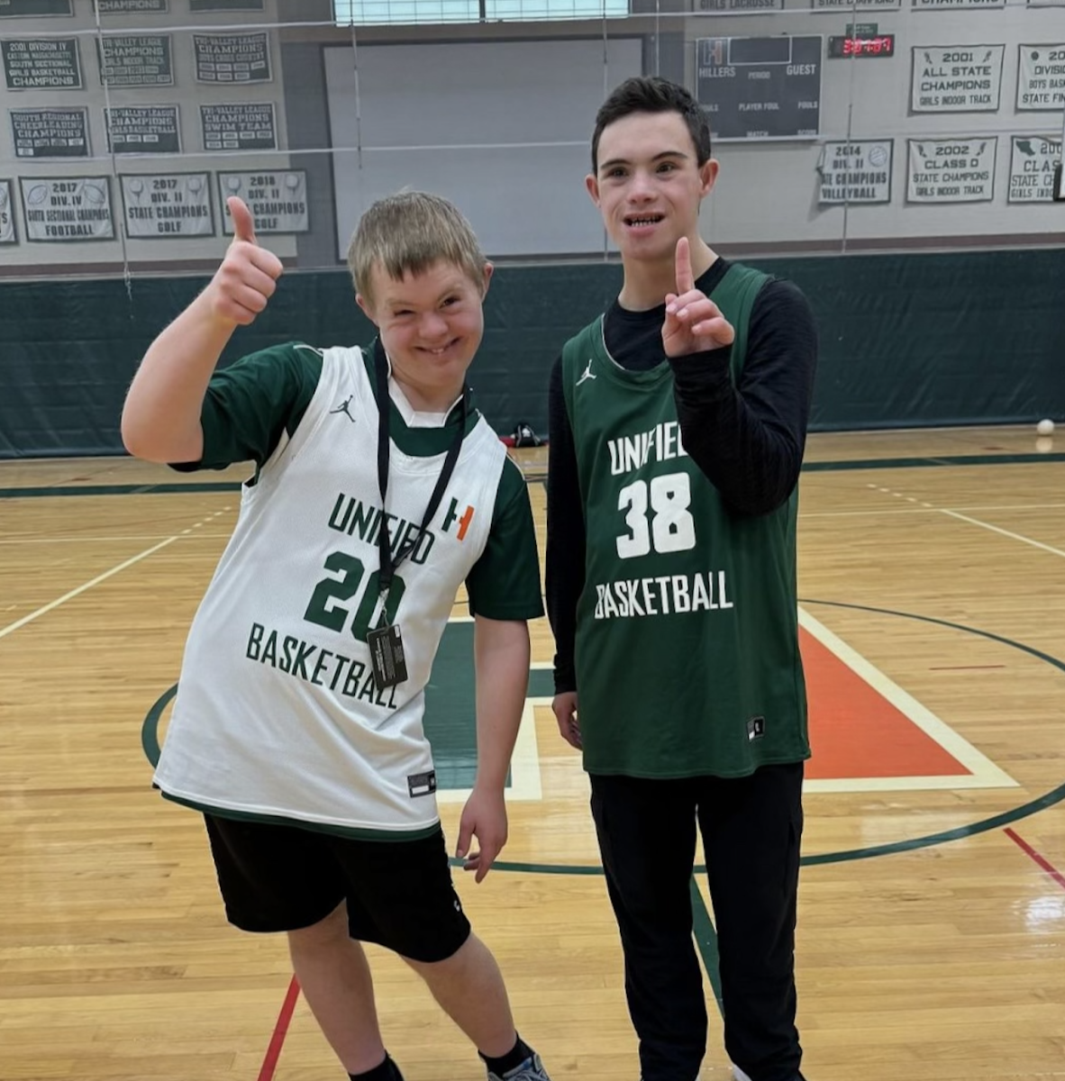 Photo credits: Chip Collins
Players John Murray (left) and Jacob Murasko (right) having fun at practice after school!