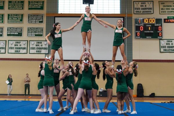 “We’re working hard at the moment to increase difficulty in our stunts and make our routine look cleaner to achieve the score we need for states,” Martinez said.