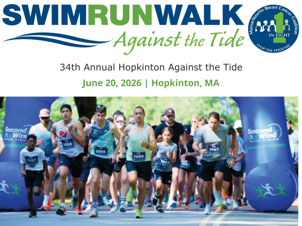 34th Annual Against the Tide - SwimRunWalk Event will run on June 20, 2026.